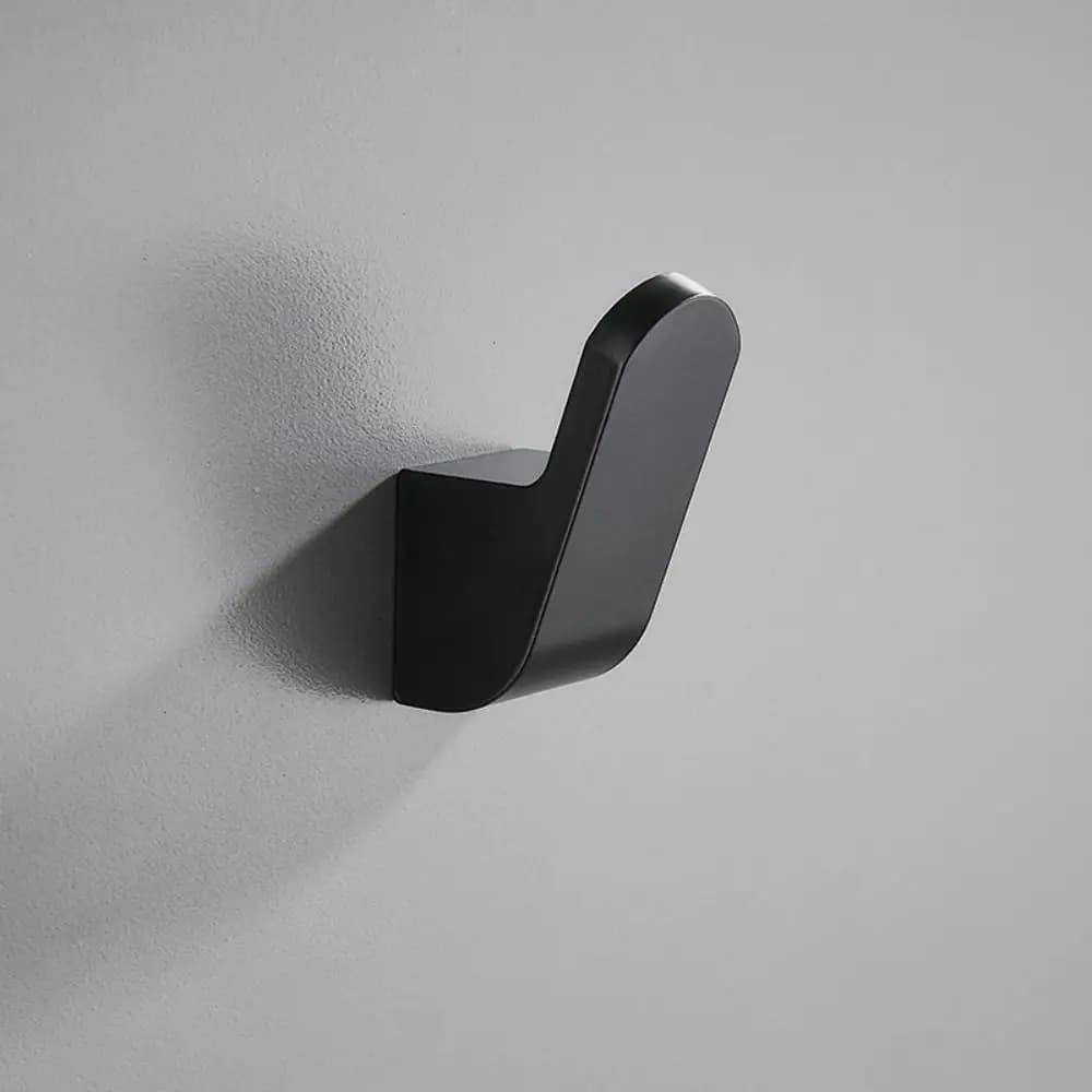 Set di ganci per abiti di lusso leggeri Accessori per la decorazione della casa Gancio per montaggio a parete Spazio in alluminio Colore multiplo
