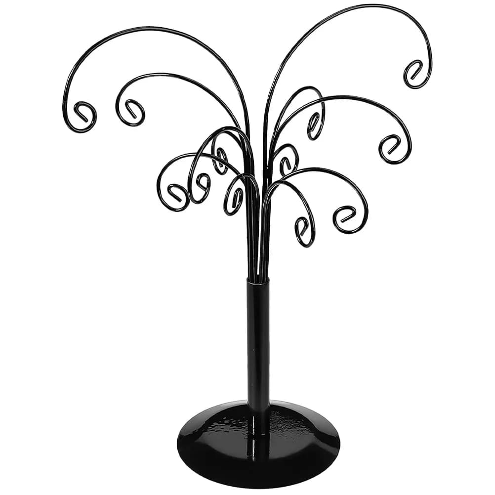 Exhibitor for Iron Earrings, Support for Long Earrings, Organizer with Decorative Accento for Room and Boutique