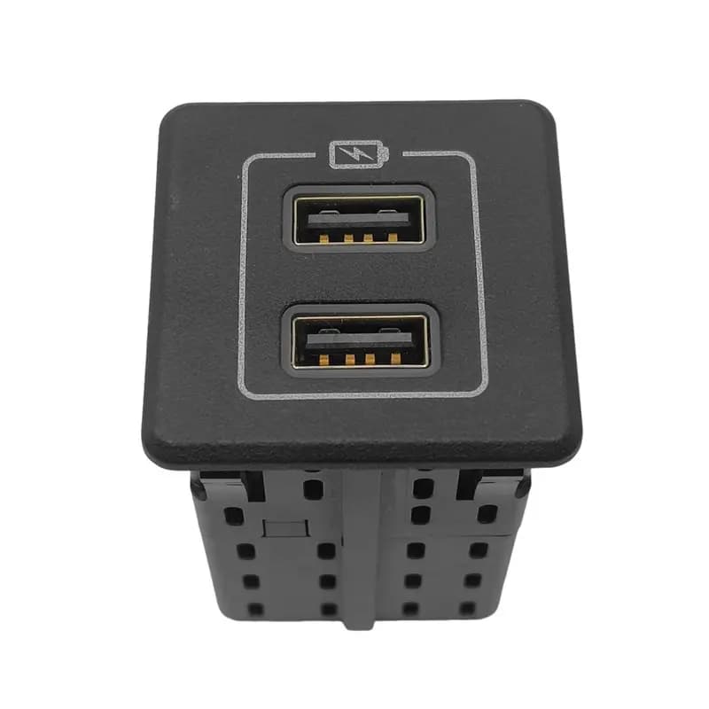 Center Console Dual USB Media Hub 284H3-9FT1A For Nissan MAXIMA TITAN 2015-2025 PATHFINDER 2013-2021-A99D