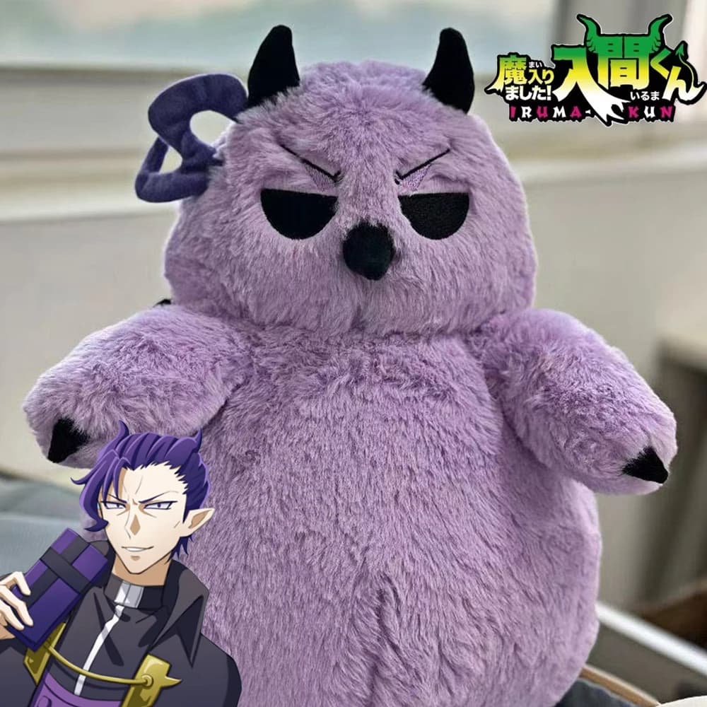 Anime Benvenuti a Demon-School Iruma-kun Kalego Naberius Cosplay Doll Peluche Bambole di pezza Peluche morbidi Decorazione della stanza Puntelli
