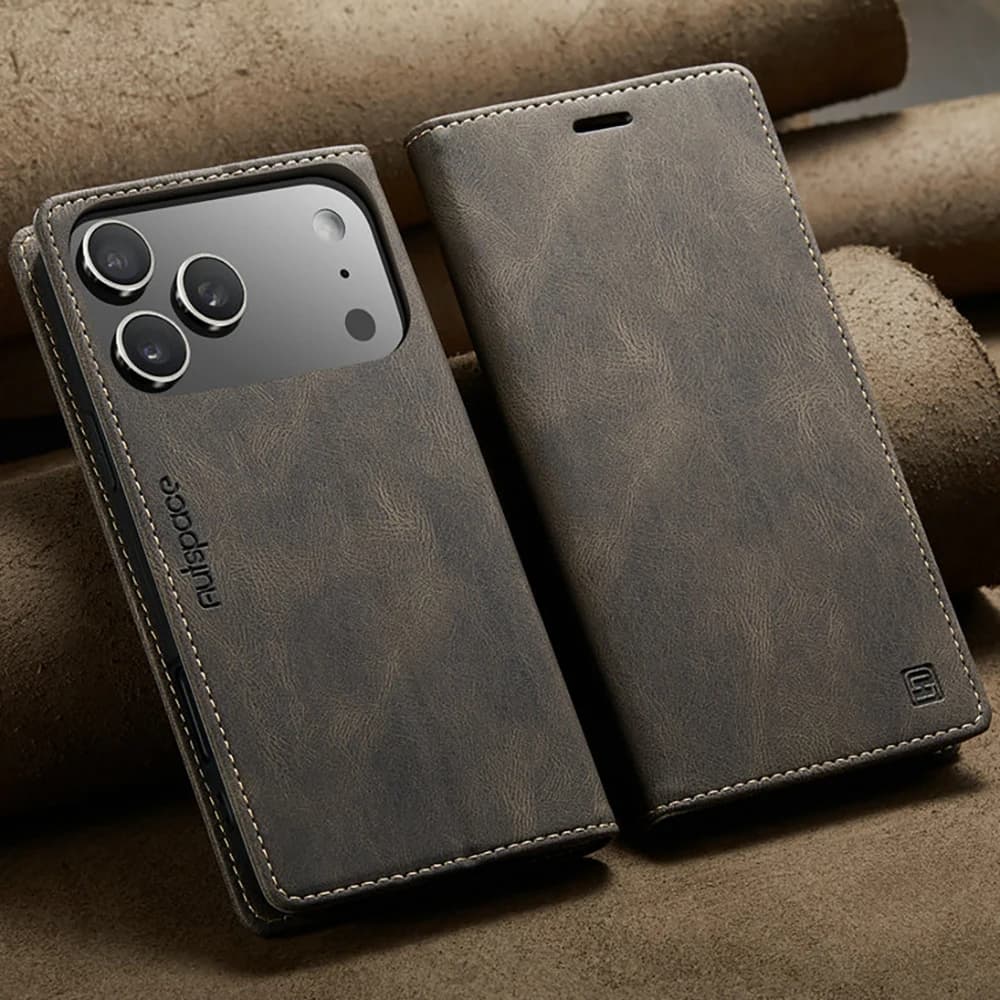 Custodia Flip per iPhone 17 Pro Max 5G 2025 Portafoglio in pelle RFID Libro Fonda per iPhone 17 Air Custodia iPhone17 Pro Max Cover magnetica