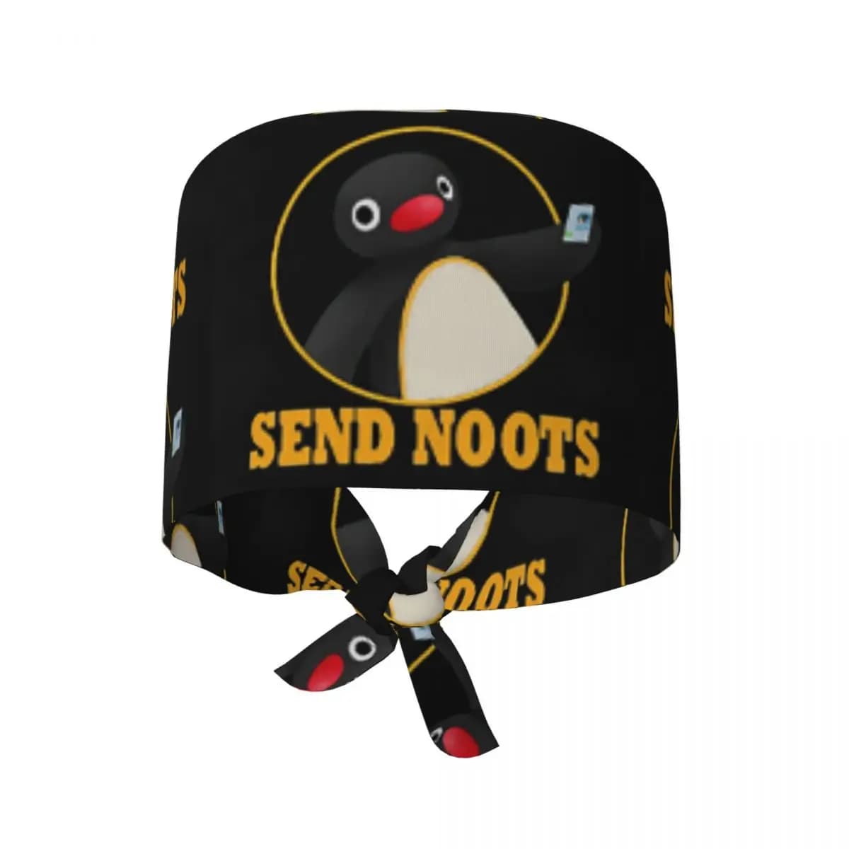 Pingu Pinga Penguin TV Scrub Hat Doctor surgical cap Unisex adjustable nursing caps for dentist