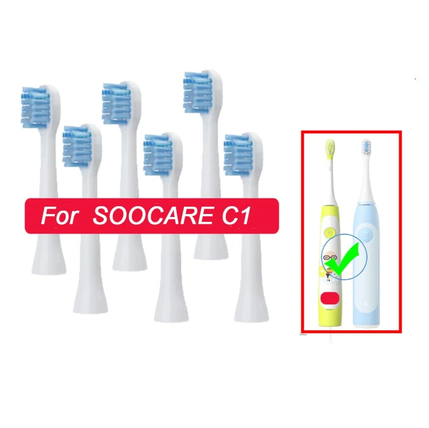 C1 Replacement heads for toothbrush for Xiaomi Mijia Children Electric toothbrush head Nozzles Teeth toothbrush heads