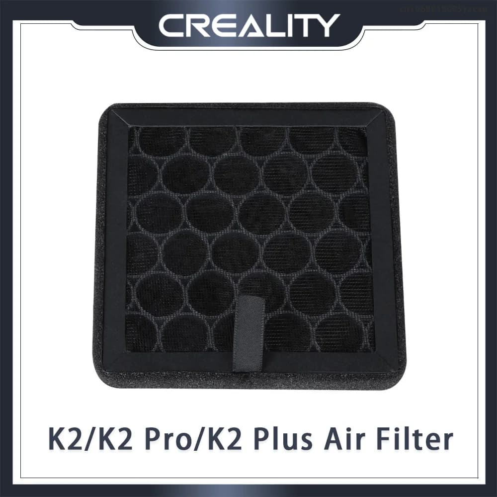 Creality Filtro dell'aria originale K2/K2 Pro/K2 Plus 1 pezzo Filtro dell'aria_101×101×10 per parti della stampante 3D K2 Plus_K2 Pro_K2