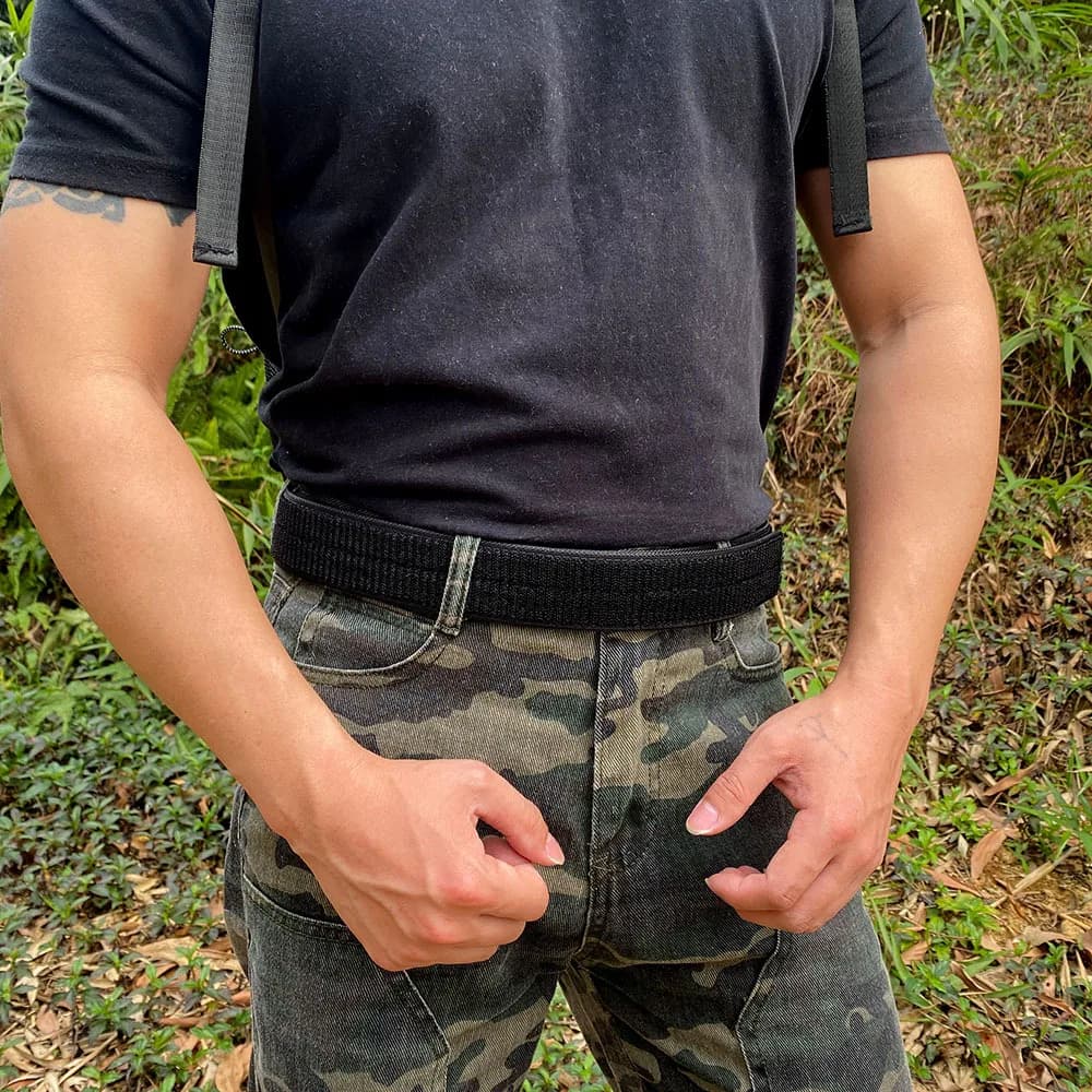 Tactical 1.5 Inch Loop Liner Inner Belt Mens Sports Outdoor Outer Duty Belt Nylon Waistband Hunting Accessories