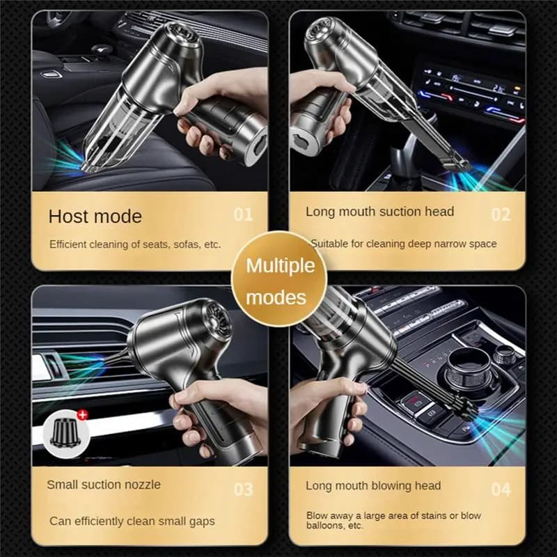 Aspirapolvere Y20A Potente Senza Fili, Macchina per Pulizia Portatile, Accessori per Auto, Elettrodomestico, Aspirapolvere Portatile C