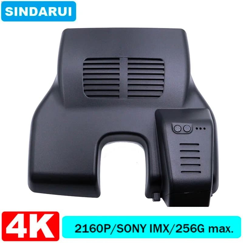 4K HD 2160P Plug and Play Car DVR Wifi Dash cam Videoregistratore a doppia lente per MG ZS 2021 2022 2023 con porta USB tramite controllo APP