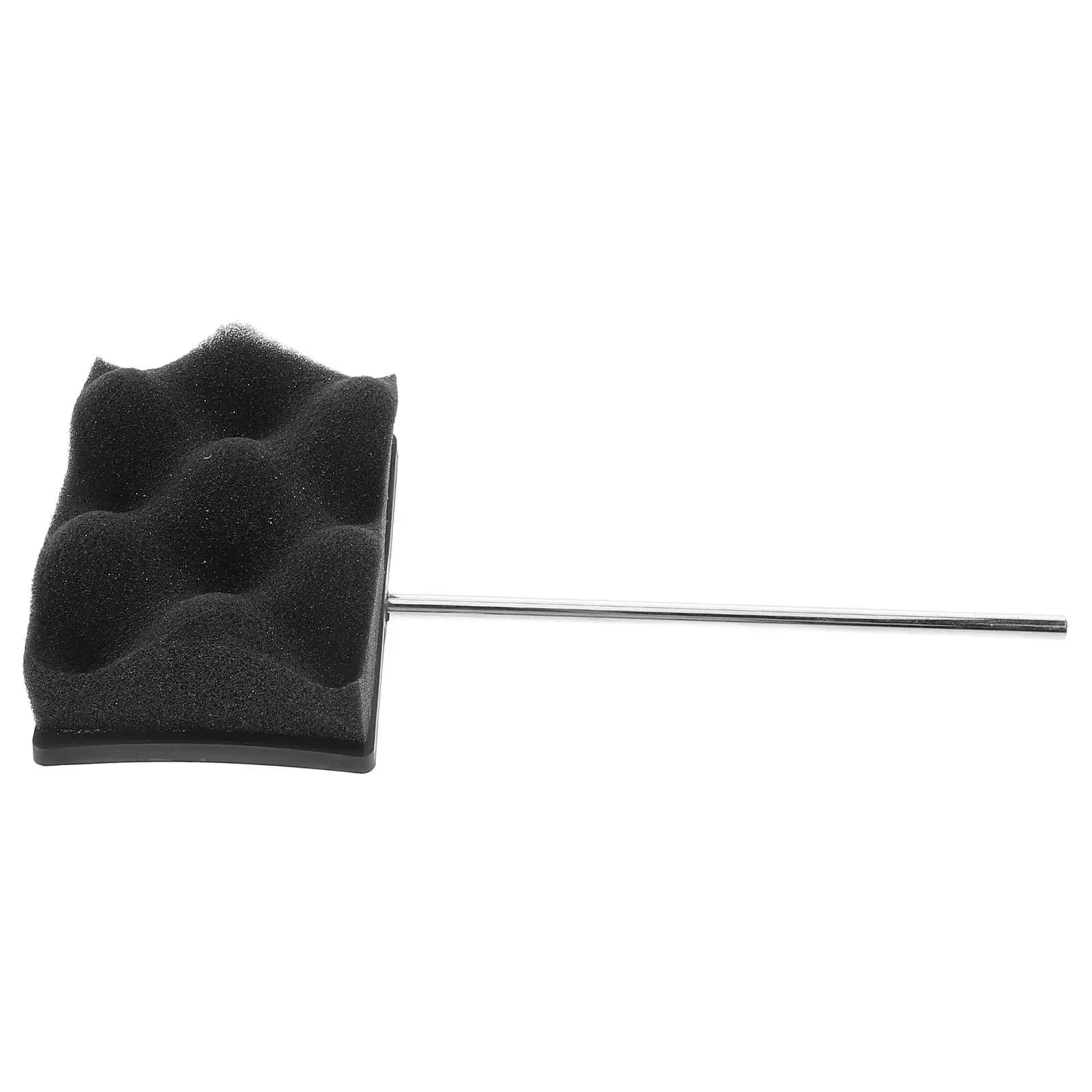 Pad per batteria con spugna di ricambio per pratica silenziosa a casa, riduzione del rumore, sensazione di colpo morbido e rimbalzo realistico
