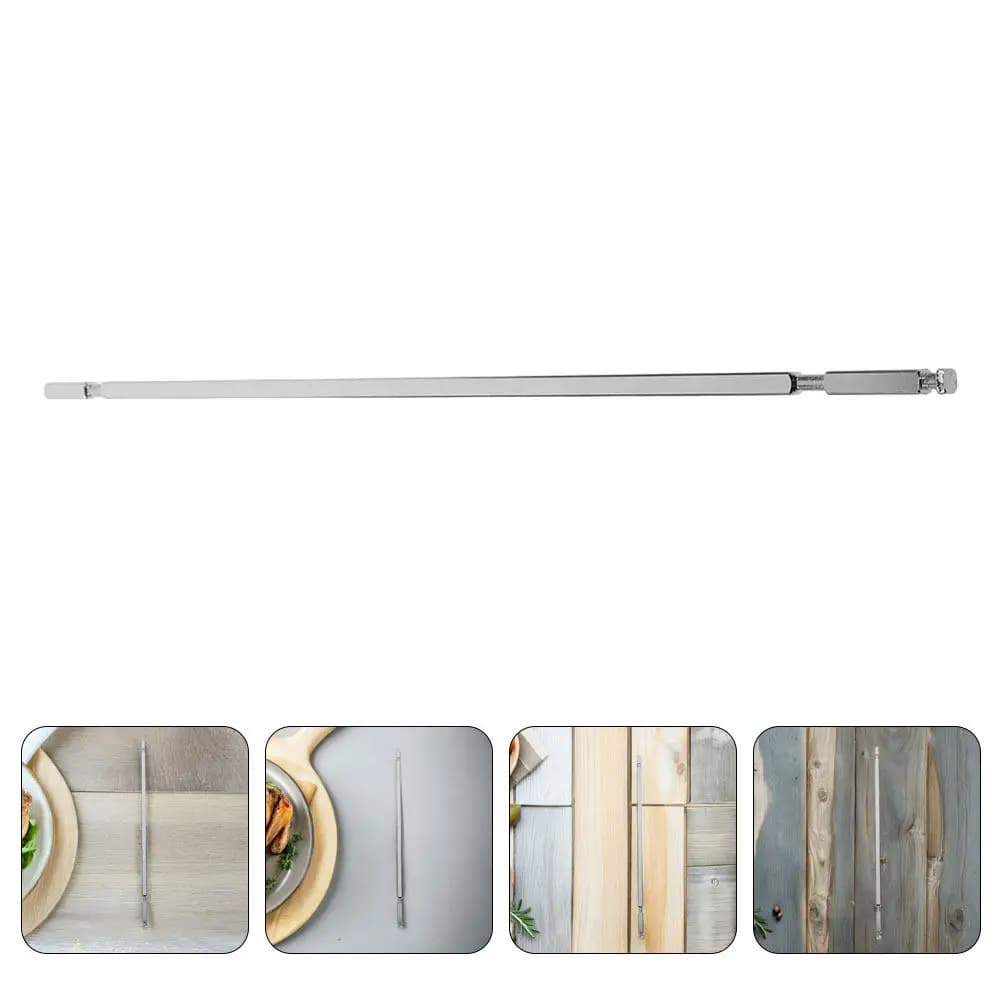 Forchetta per Girarrosto in Acciaio Inossidabile Resistente per Friggitrice ad Aria, Forno e Griglia, Compatibile con Supporti per Arrosto di Pollo e Tacchino, Barbecue
