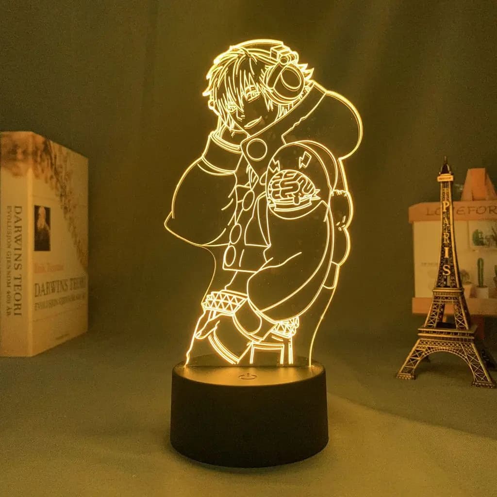 Anime DRAMAtical Murder Seragaki Aoba Acrilico Telecomando Luce notturna Cartoon Lampada a LED Camera da letto Soggiorno Decor Regalo di Natale