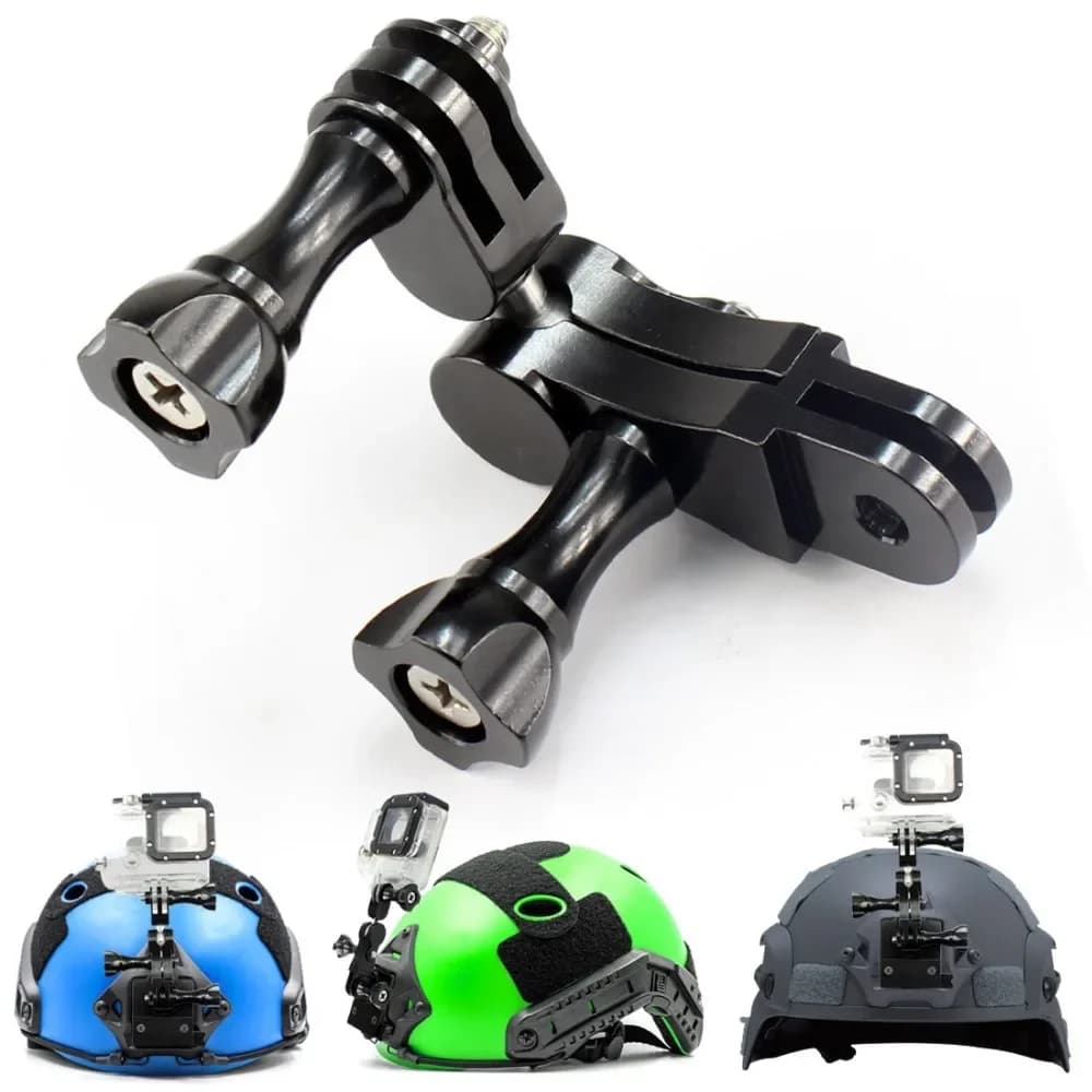 Set spherical joints in aluminium adapter for Gopro Hero 4 Session 9 876543+S OSMO Xiaomi Yi Sport Action Camera