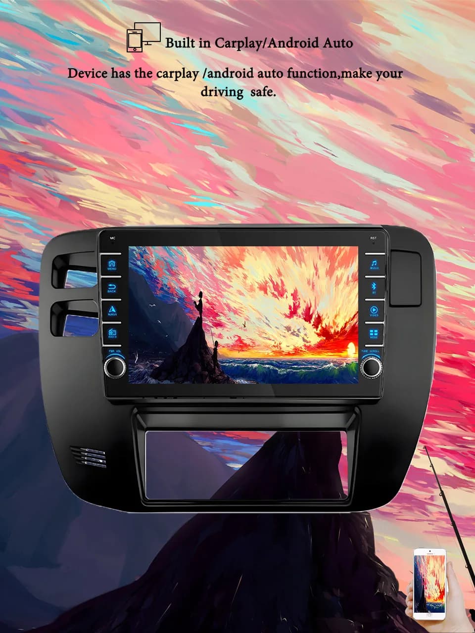 8G + 128G Android 14 Per Nissan Patrol 1997 - 2005 Autoradio Audio Multimediale Stereo PC Tablet Monitor GPS 2 Din DVD Carplay Auto