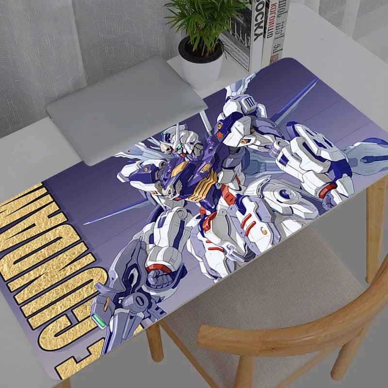 Tappetino per Mouse da Gaming Extra Large Mobile Suit Gundam, Tappeto per Tastiera Computer, Tappetino per Mouse Antiscivolo in Gomma per Laptop