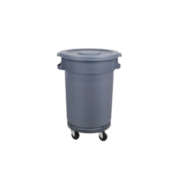 Pattumiera in plastica Pattumiera da bagno con coperchio a battente Cestino per rifiuti per la casa