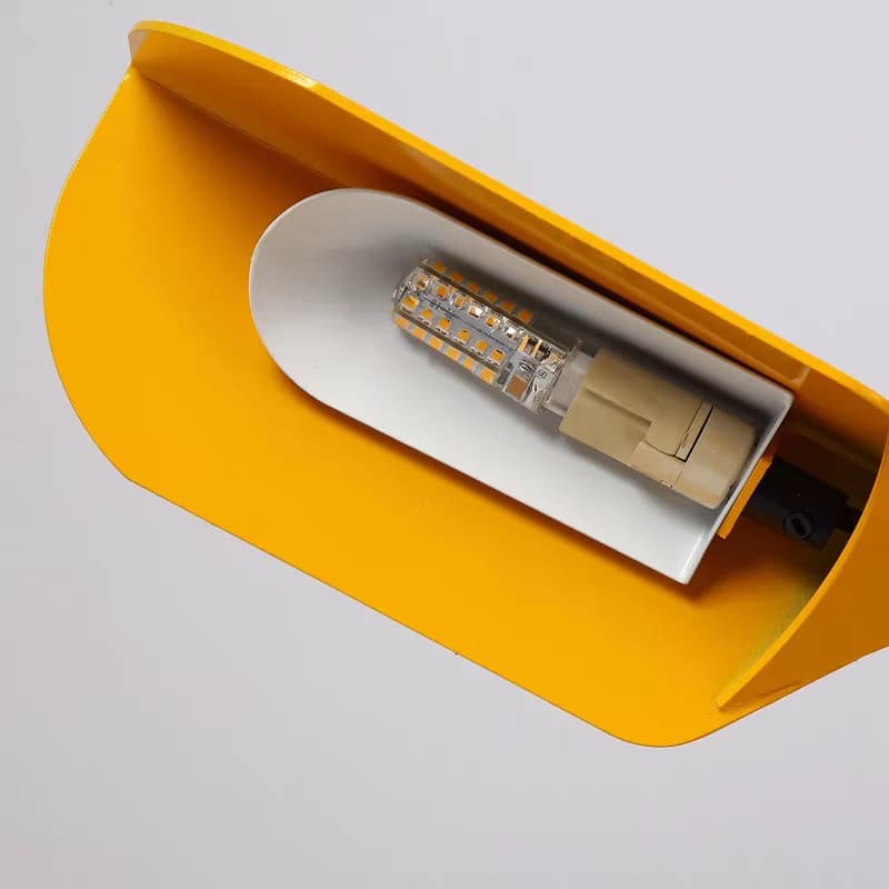 Lampada da tavolo a LED in metallo Design moderno Bianco Nero Giallo Blu Lampada da lettura Sala studio Camera da letto Illuminazione da scrivania Ufficio Hotel Comodino