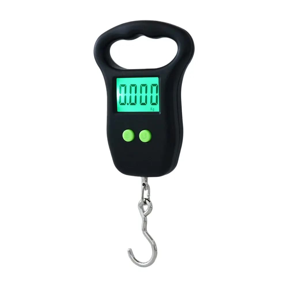 10g 50Kg Retroilluminazione Strumento per il peso della cucina portatile Bilancia elettronica Bilancia per bagagli digitale Bilancia per amo da pesca