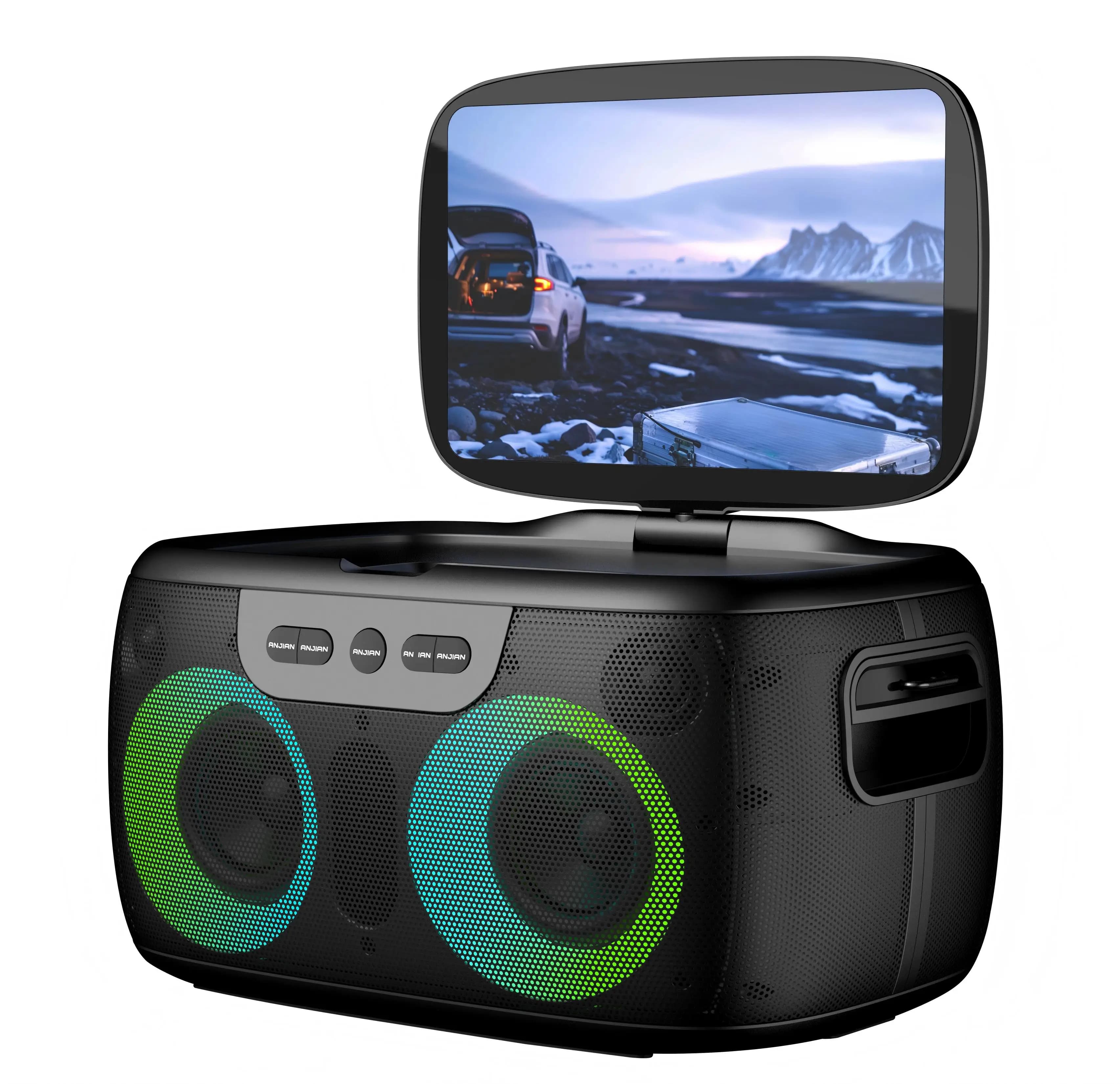 Patent Portable Speaker Smart Karaoke Audio Touch Screen Karaoke Machine System Display Wireless Karaoke Video Speaker
