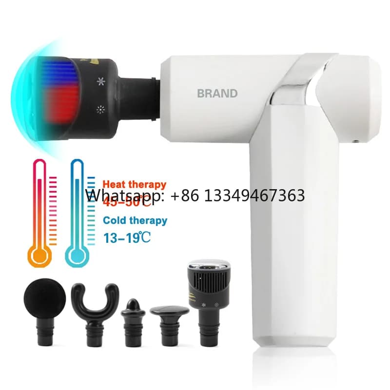 Thermal and cold therapy massage gun Thermacool for body applications
