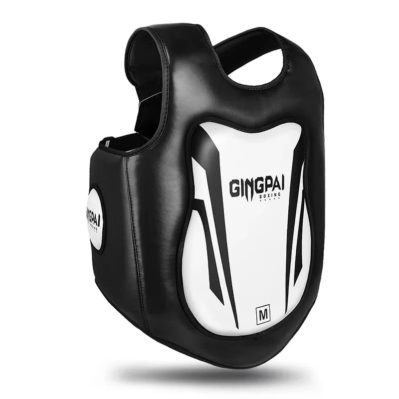 Protezione per il torace da boxe MMA Kickboxing Protezione per gilet per il corpo Arti marziali WTF Visiera per costole reversibile Uniforme da allenamento per bersaglio Taekwondo