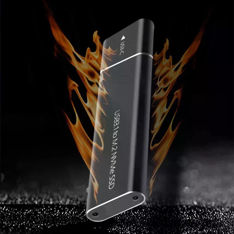 M2 SSD Enclosure NVMe USB3.1 External Storage HDD Case 10Gbps PCIe SSD Box For NGFF SATA SSD Disk Hard Drive For PC Laptop