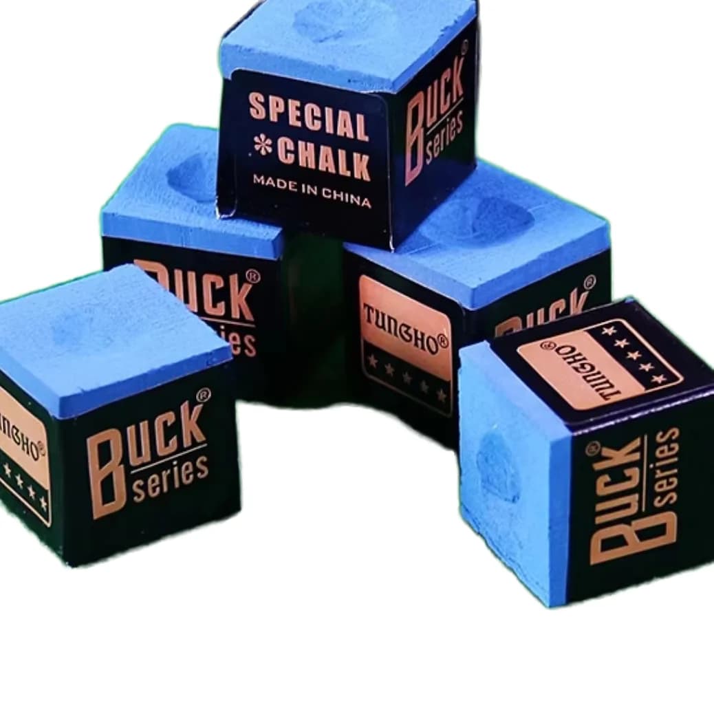 Free Shipping Blue Snooker Billiards Cue Chalk BUCK Ball Room Chocolate Model 12pcs/Box Shaanxi Powder Oily Pool Cue