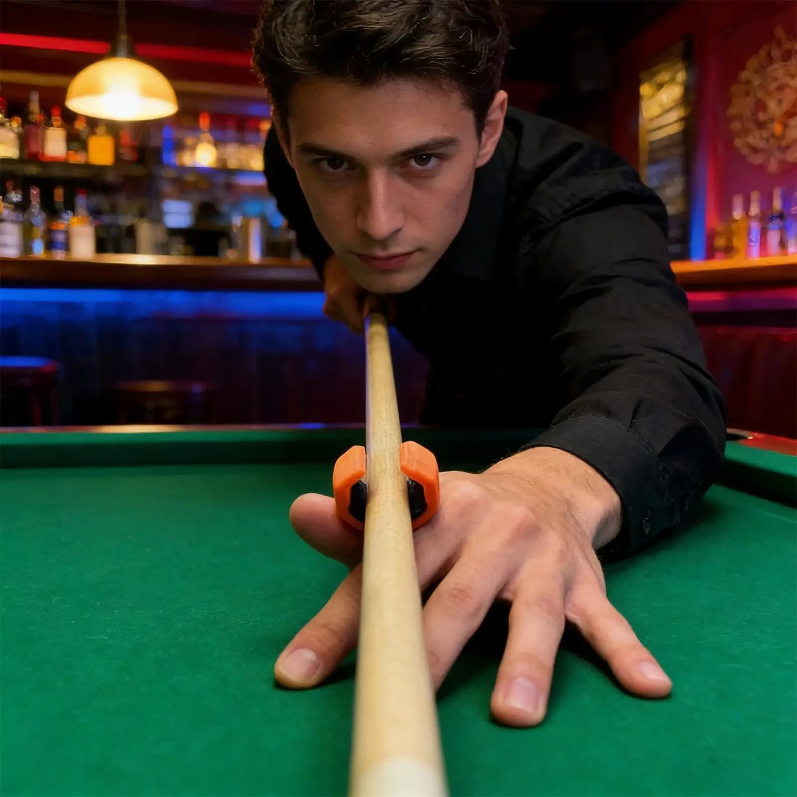 Supporto Ergonomico per Stecca da Biliardo e Bastone da Ponte, Strumento Stabilizzatore Professionale per Allenamento, Gioco e Competizione di Biliardo e Snooker
