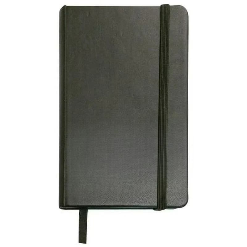 Sketchbook, Soft White Pages, (65lb/100g), Black Hardcover Binding, 144 Pages, 3.5" x 5.5"