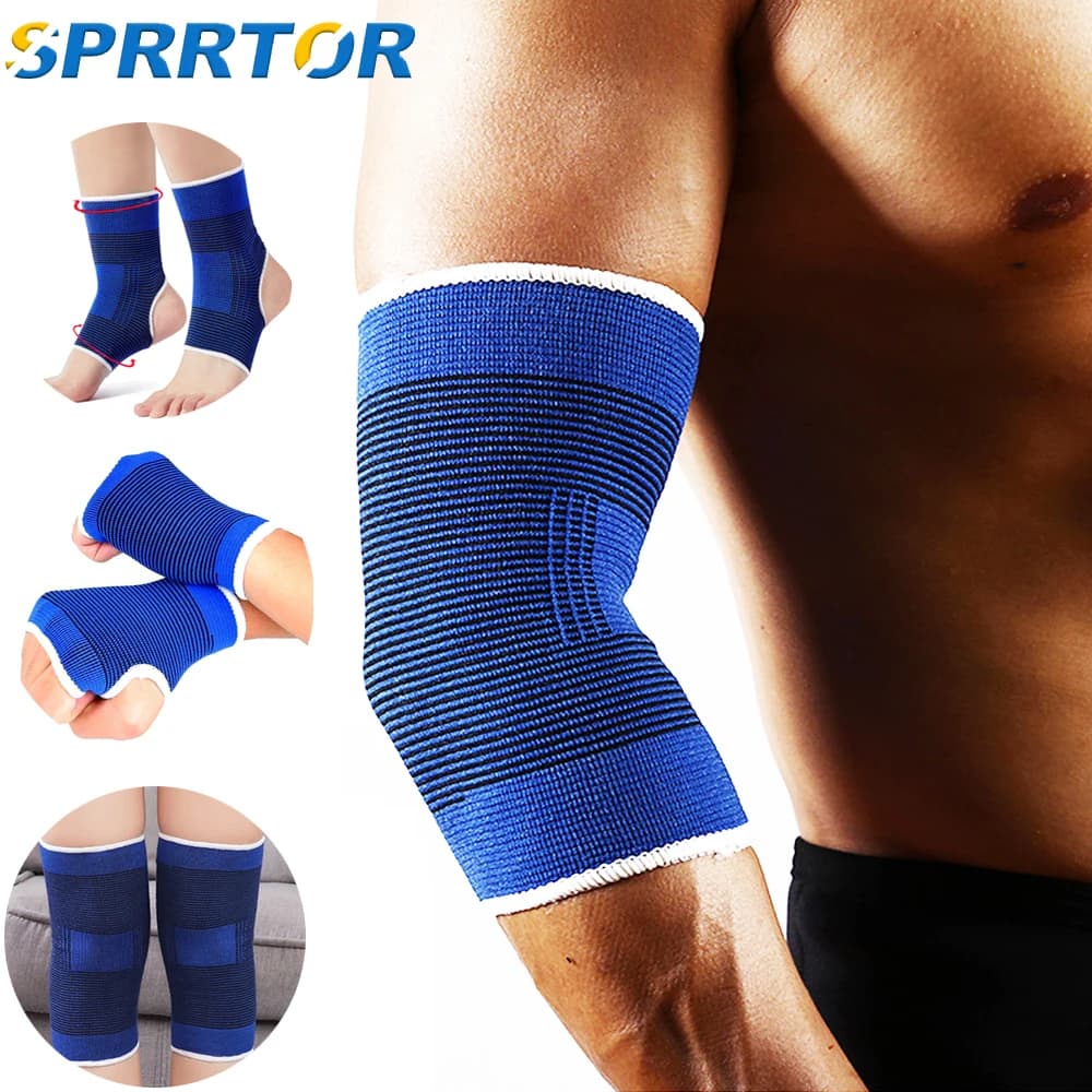 1 pair of sports hinges with breathable bandage, basketball, volleyball, fitness, gym, adjustable sleeve, kneepad, sports safety