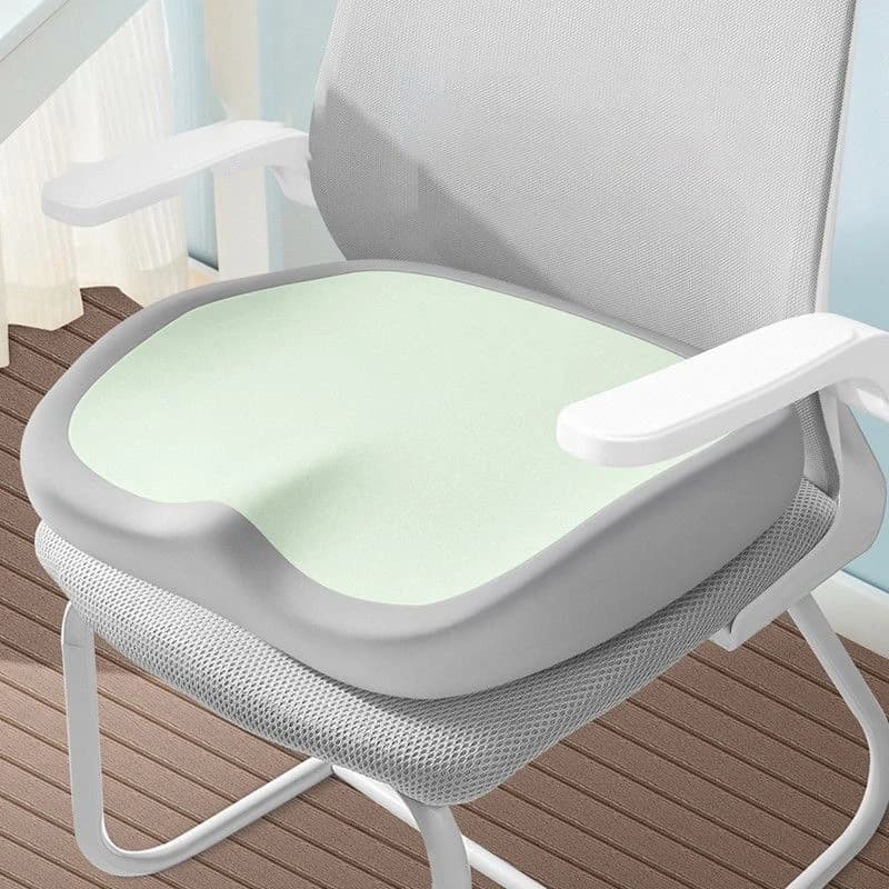 1 pz cuscino del sedile in memory foam supporto ergonomico per l'anca per sedia da ufficio per auto base antiscivolo cuscino comfort per seduti lunghi