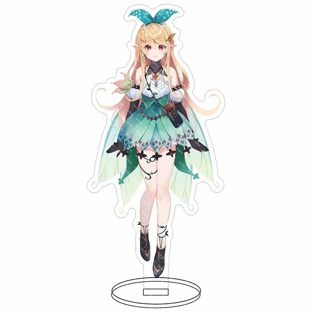 Anime Nijisanji Rainbow Society Vtuber Figure Vox Akuma Sonny Brisko Mysta Rias Cosplay Acrilico Stand Modello Giocattolo Fan firend Regalo