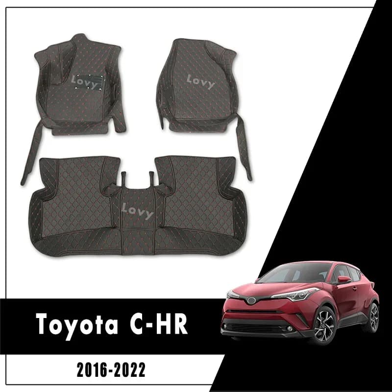 Car mats Tronco Car mats for Toyota C-HR CHR 2016 2017 2018 2019 2020 2021 2022 2023 2024 Car mat Cover covers Accessories