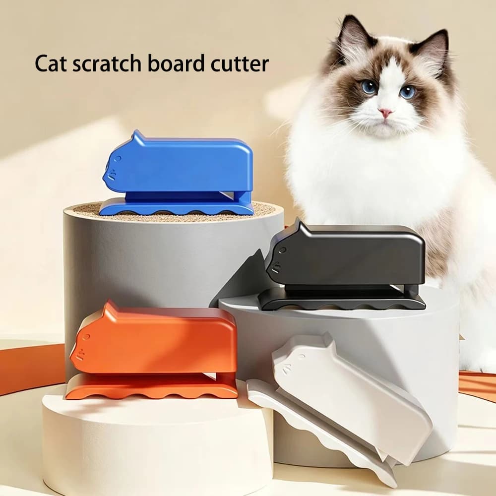 Homemade pet cat scratch board 3D printed cardboard knife, non shedding paper cutting knife, corrugated paper cutting artifact