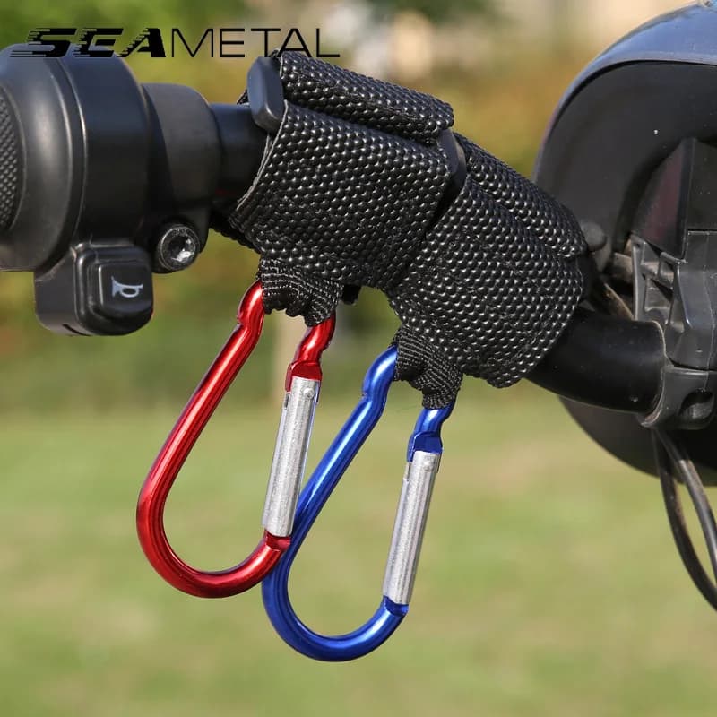 SEAMETAL Motorcycle Hanger Hook with Lock Hooks for Car, Bike, Electric Vehicle, helmet, Hanger Accessories