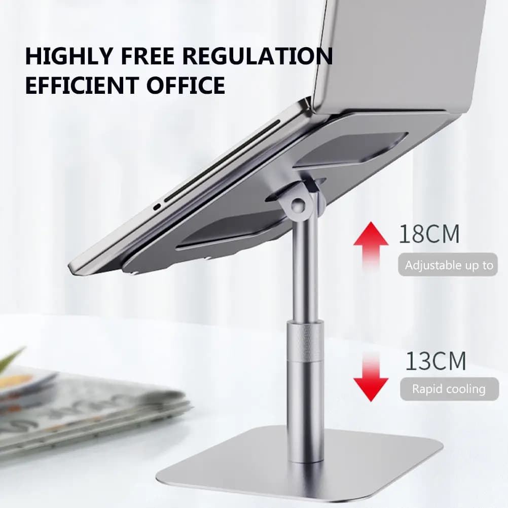 1Pcs Portable Adjustable Laptop Bracket Holder Aluminum Laptop Stand For Student Folding Alloy Notebook Heat Dissipation