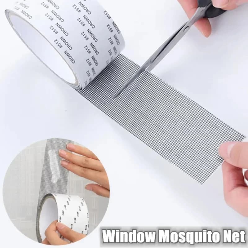 Durable Self Adhesive Screen Repair Tape, Window Mesh, Screen Repair Mesh, Tear Proof, Mosquito Net,repairingbroken Holes