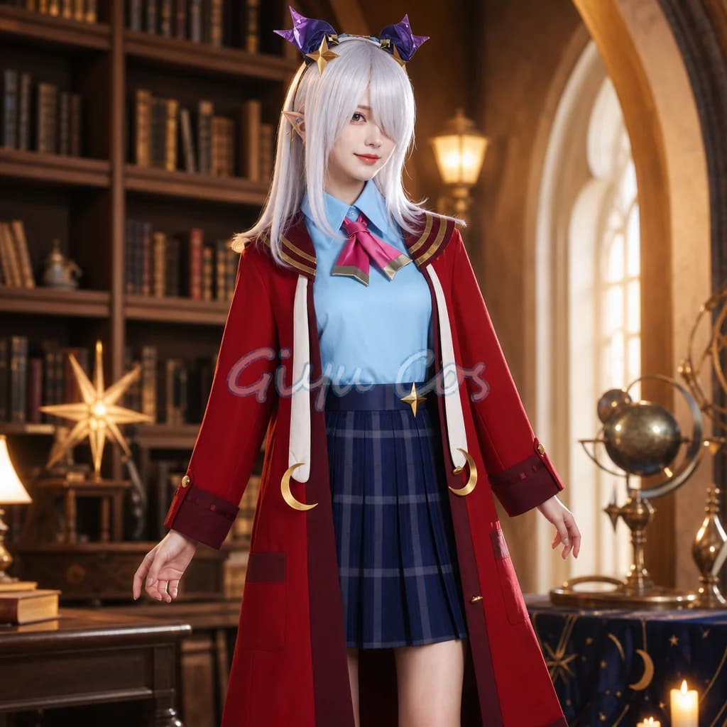 Roco Kingdom Freyja Cosplay Costume Full Set Carnival Uniform Halloween Party Masquerade for Women Game