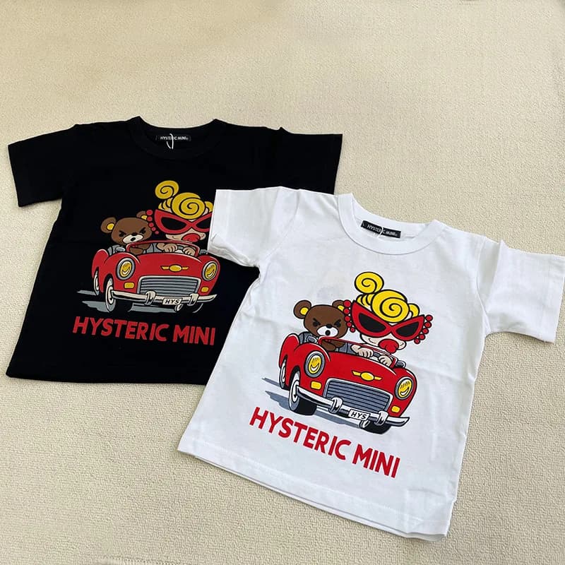 Nuova T-Shirt Kawaii Hysteric Mini con Cartoni Animati, Abbigliamento Estivo Confortevole e Morbido, Regalo di Compleanno per Ragazzi e Ragazze