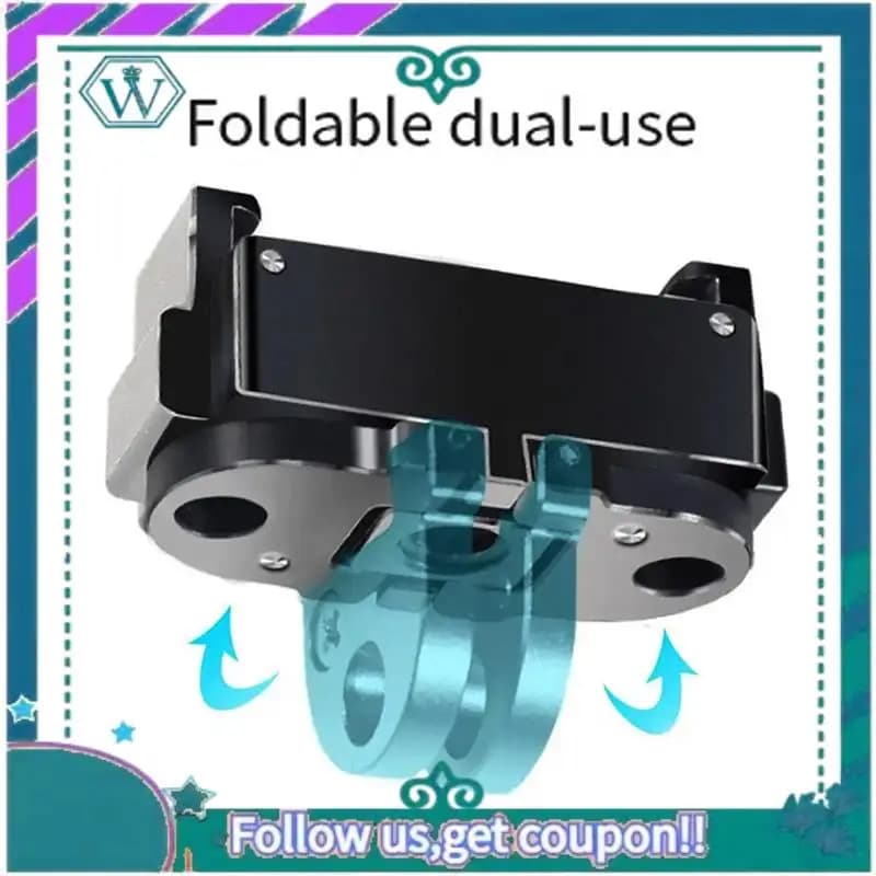 Updated for Dji Osmo Pocket3 Fast release bracket Expansion frame Action camera accessory with portable cardanic joint Black metal 1 PZ
