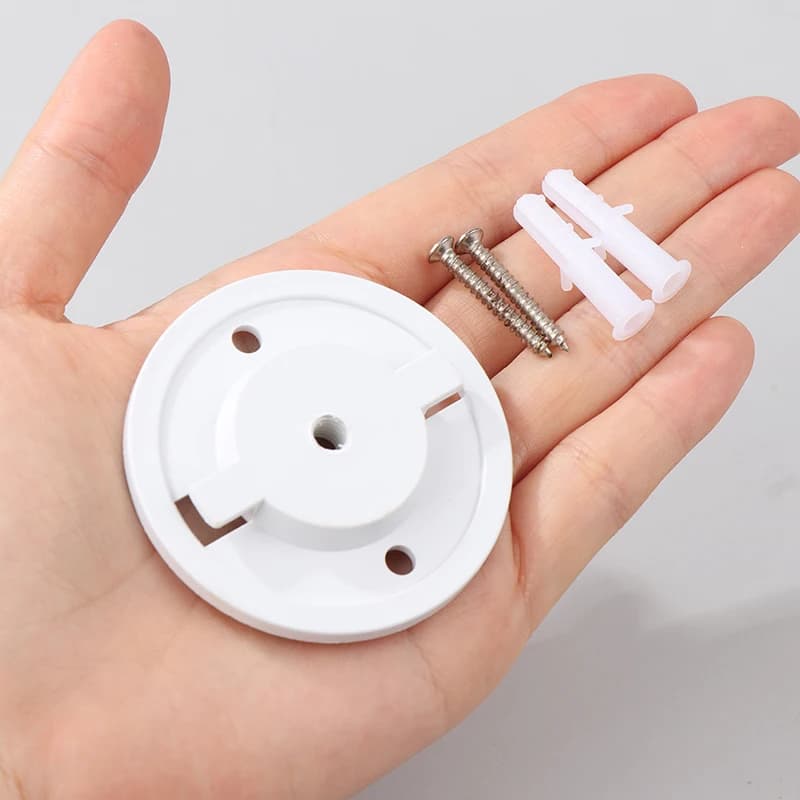 [SU]1Set ABS TL70 Mounting Base With Screw Wall Hanging Tapo Ceiling Upside Down For C200 Smart Camera TP-Link C210 Accessories