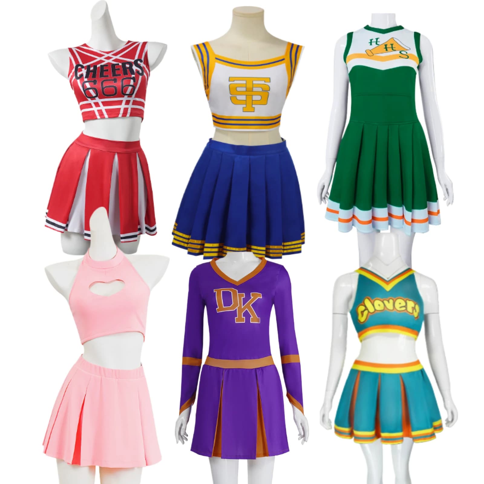 Uniforme da Cheerleader per Donne e Uomini, Costume da Squadra di Cheerleading, Abito da Ballo Hip Hop, Outfit da Cheerleader per Football