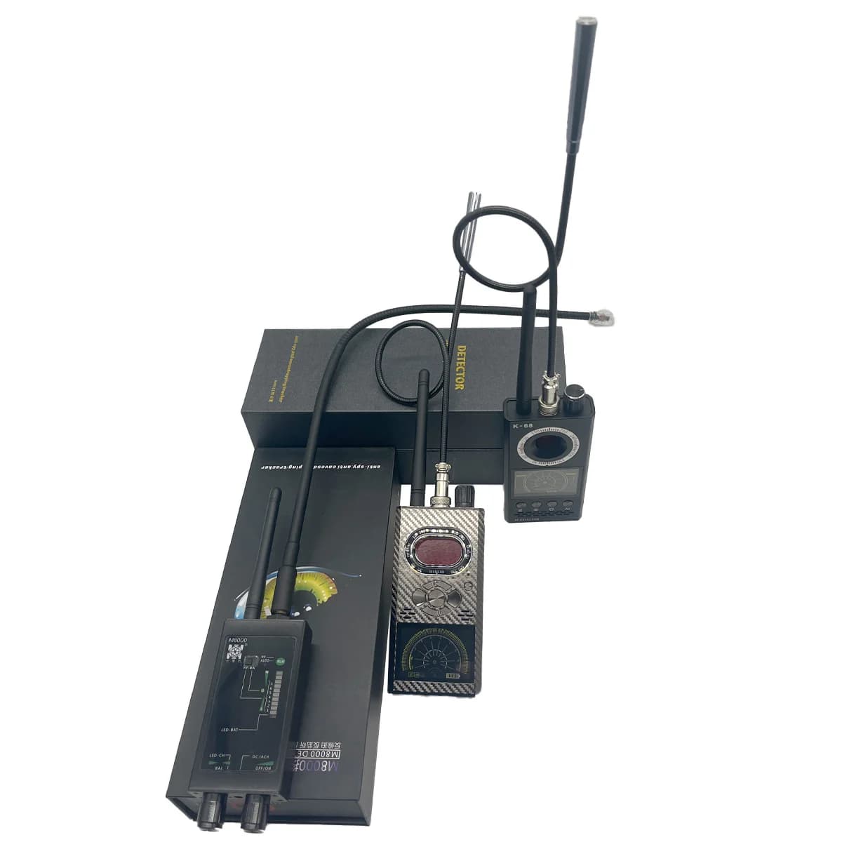 Protezione intelligente per la privacy, rileva telecamere nascoste in rilevatori di fumo, lampade, tende con faro a infrarossi e sensore magnetico