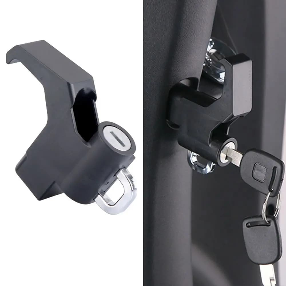 Aluminum Alloy Hook Locking Hook for Helmet E-bike Accessories for Tuning Motorcycle Anti-theft Padlock for helmet bike locking hook for helmet