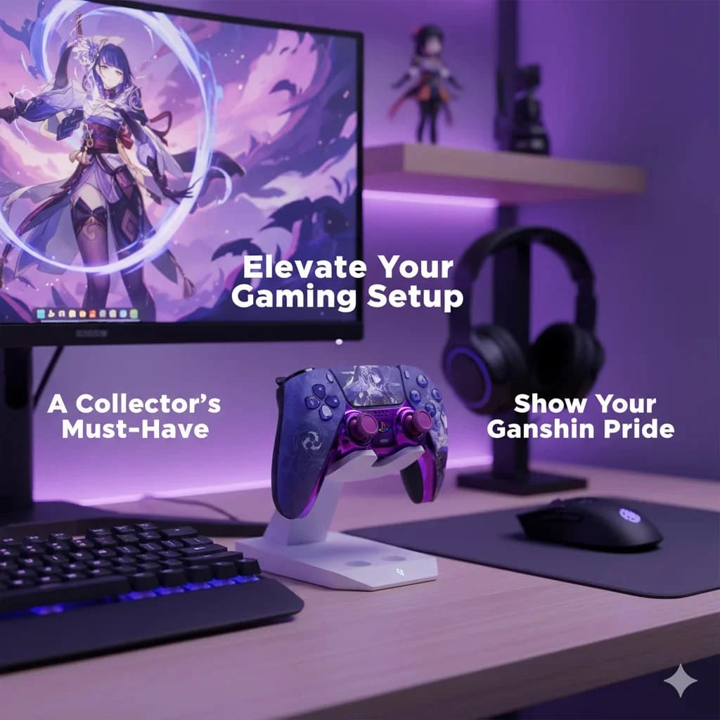 Guscio sostitutivo personalizzato per controller PS5 Design fai-da-te per DualSense con opere d'arte fantasy e accessori da gioco per giocatori