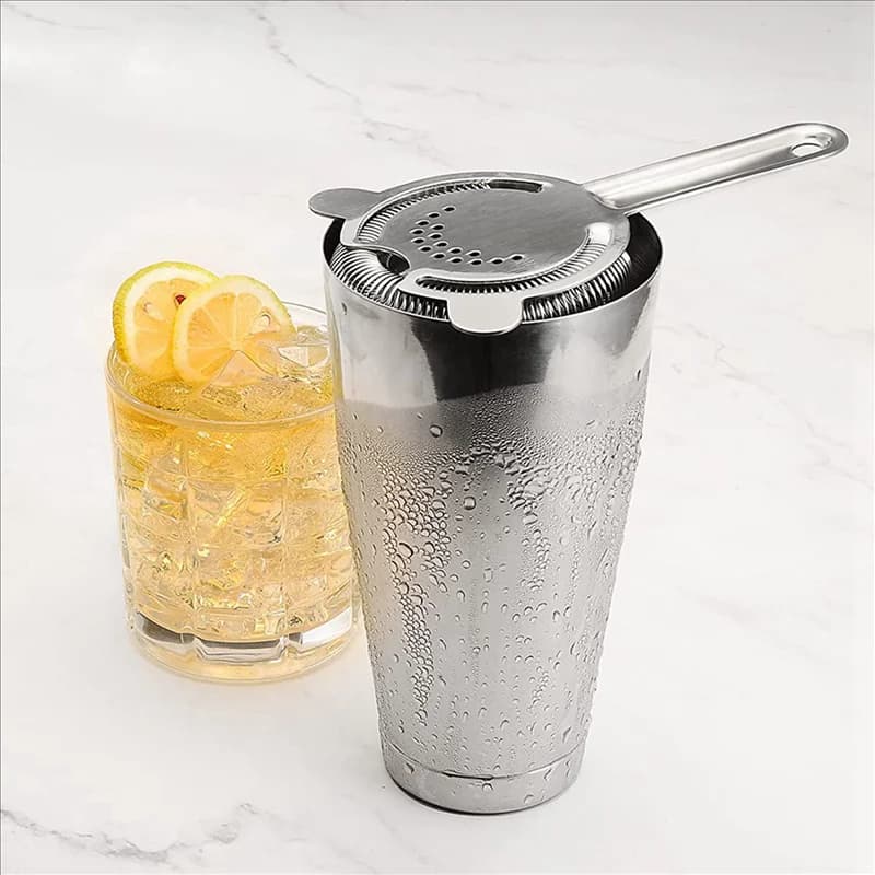 ABUN-2X Cocktail Shaker, Bar Bar Barista Scuotendo Barate Ponderate 28 Oz Non Peso 18 Oz Martini Shaker Acciaio Inossidabile