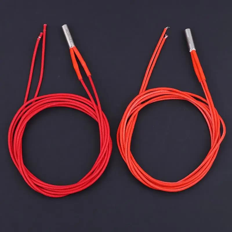 Componenti per Stampante 3D, Riscaldatore a Cilindro Ceramico 12V/24V 40W, Testina di Stampa per Stampante 3D, Riscaldatore a Induzione MK3S con Sensore Termocoppia