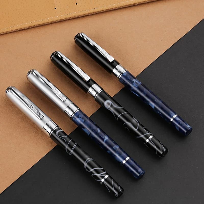 Hero H631 classic fine pattern fountain pen Business office signature pen for Men and women Stationery office supplies ink pen