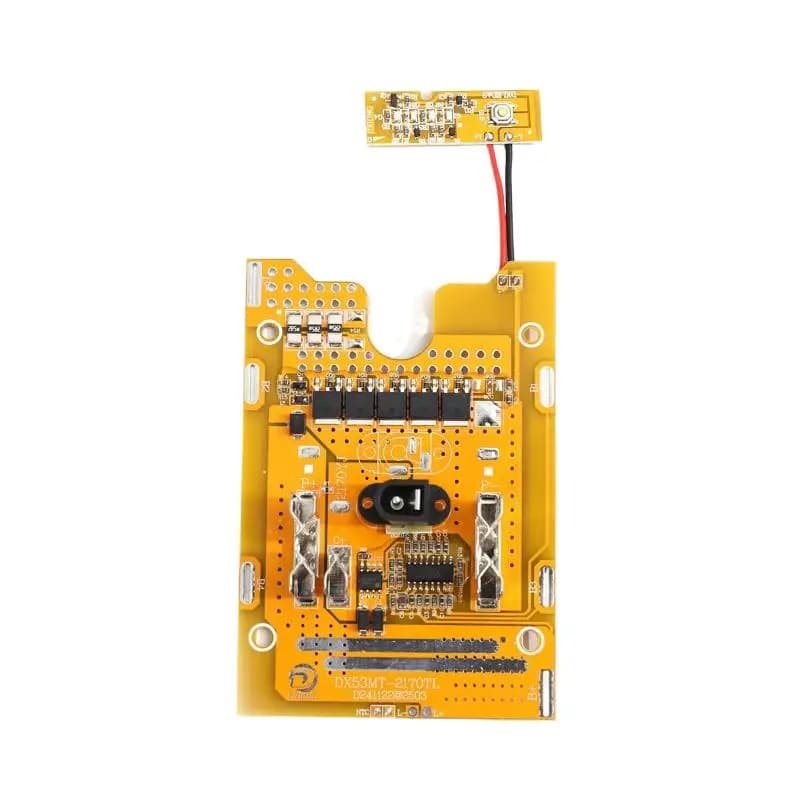 1Pcs Battery Pack Interface Pin Accessories 21V Power Tools 21700 Lithium Battery PCB Protection Circuit Board BMS