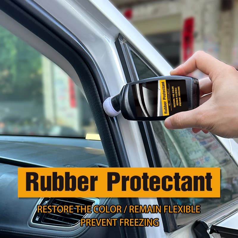 Rubber Gasket Protection | Renewable Color and Flexibility, Prevents Approximation in Winter, Extends the Duration of Rubber Seals on Doors and Windows