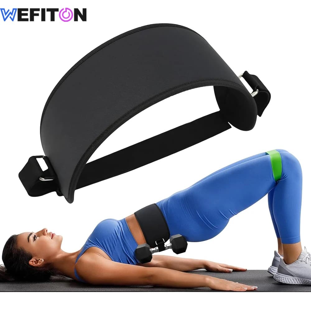 1 boot belt - hip push belt for women/men, adjustable waist support for kettlebells and plates, 300 pounds max