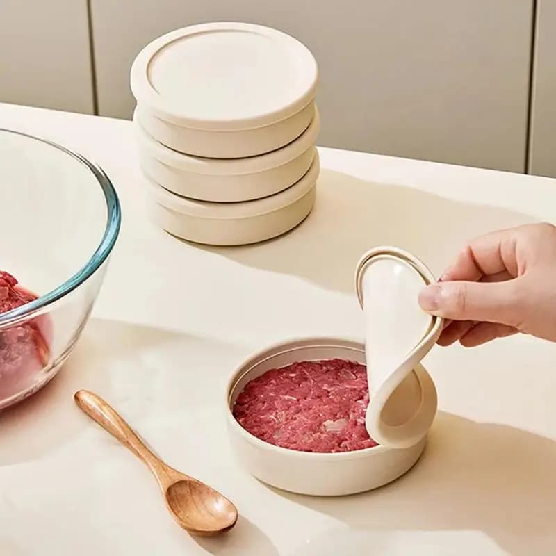 1 Piece Portable Food Container, Microwaveable Bento Box for Fruit, Meat, Hamburger, Ideal for Hiking, Office and Pasti Preparation